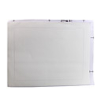 Basket Cloth Cover Sticker for iPad 2 - White