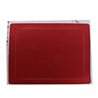 Basket Cloth Cover Sticker for iPad 2 - Red