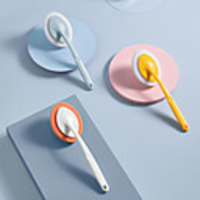 Bath Caddies Bathroom Long Handle Sponge Brush Wall Cleaning Brush Bathtub Sponge Brush Floor Tile Brush Sponge Scouring Pad