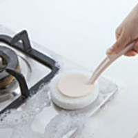 Bath Caddies Long Handle Removable Sponge Bathtub Brush Glass Bathroom Floor Bathroom Tile Brush