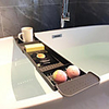 Bath Caddies Plastic Bathroom Shelf for Bathroom Storage Bathroom Bathtub Rack Multifunctional Bath Storage Rack Retractable Non-slip Plastic Rack - 1pc