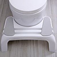 Bath Caddies,  Portable Plastic Toilet Stool,  Step Stool for Bath Decor, Toilet Squat Step Stool White,  Blue,  Yellow Color