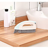 Bath Caddies Powerful Decontamination Sponge Brush with Handle Bathroom Bathtub Tile Brush - 1 PC