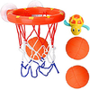 Bath Toy Basketball Turtle Rubber ABS Plastic Interactive Pool Bathroom 2 pcs for Toddlers,  Bathtime Gift for Kids Infants / Kid