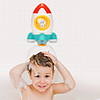Bath Toy Bathtub Pool Toys Water Pool Bathtub Toy Bathtub Toy Cartoon Space Rocket Molded ABS Spray Water Bathroom Kids Summer for Toddlers,  Bathtime Gift for Kids Infants