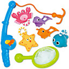 Bath Toy Fishing Floating Squirts Toy Water Scoop Toy Bathtub Pool Toys Bath Toys Bathtub Toy Rubber Swimming Pool Bathtub Bathroom 8 pcs Kid