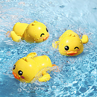 Bath Toy Water Scoop Toy Water Pool Bathtub Toy Duck Plastic Cute Wind Up Swimming Swimming Pool Bathtime Bathroom Kid