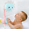 Bath Toy Water Toys Bathtub Pool Toys Bath Shower Head Bath Toys Bathtub Toy Sun Flower ABS Safety Fun Softness Tub Bathtime Bathroom Kid