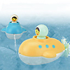 Bath Toy Water Toys Bathtub Pool Toys Water Play Sets Bath Toys Bathtub Toy Plastic Floating Wind Up Bathroom Kid