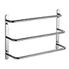 Bathroom Accessory Set / Towel Bar / Robe Hook Creative / Multilayer / Design Contemporary / Antique Stainless Steel 1pc - Bathroom / Hotel bath 3-towel bar Wall Mounted