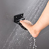 Bathroom Accessory Set Foldable Modern Aluminum 1pc Wall Mounted