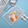 Bathroom Bath Mats Blue Creative Absorbent Bathroom Rug Special Material Cute