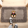 Bathroom Bath Mats Blue Novelty Absorbent Bathroom Rug Special Material Non Slip