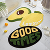Bathroom Bath Mats Multi-Color Creative Absorbent Bathroom Rug Special Material Cute