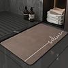 Bathroom Bath Mats Warm White Creative Absorbent Bathroom Rug Special Material Cute