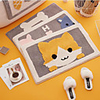 Bathroom Bath Mats Warm White Creative Absorbent Bathroom Rug Special Material Cute