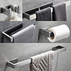 Bathroom Hardware Accessory Set Include Robe Hook,  Towel Bar,  Towel Holder,  Toilet Paper Holder,  Self-adhesive Brushed Stainless Steel - Bathroom for Home and Hotel