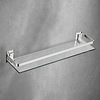 Bathroom Shelf Wall Mount Design / Cool Modern Glasses / Stainless Steel 1Set 44CM Length