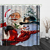 Bathroom Shower Curtains Contemporary Polyester Waterproof