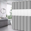Bathroom Shower Curtains Hooks Purple Classic PEVA Waterproof