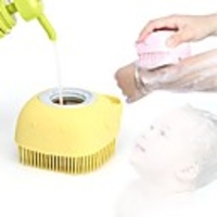 Bathroom Silicone Bath Brush Shower Baby Cleaning Brush Silicone Household Accessory Cleaning Brush Tools