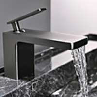 Bathroom Sink Faucet - Centerset Chrome / Electroplated / Painted Finishes Centerset Single Handle One HoleBath Taps