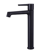 Bathroom Sink Faucet - Classic Nickel Brushed / Electroplated / Painted Finishes Centerset Single Handle One HoleBath Taps miniinthebox