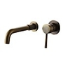 Bathroom Sink Faucet - FaucetSet / Wall Mount Antique Wall Mounted Single Handle Two HolesBath Taps