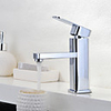 Bathroom Sink Faucet - Rain Shower Chrome Centerset Single Handle One Hole
