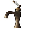 Bathroom Sink Faucet - Rotatable Antique Brass Centerset One Hole / Single Handle One HoleBath Taps