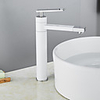 Bathroom Sink Faucet - Rotatable Electroplated Centerset Single Handle One HoleBath Taps