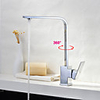 Bathroom Sink Faucet - Standard / Widespread Chrome Vessel Single Handle One HoleBath Taps