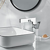 Bathroom Sink Faucet - Waterfall Electroplated Centerset Single Handle One HoleBath Taps