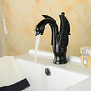 Bathroom Sink Faucet - Waterfall Electroplated Centerset Single Handle One HoleBath Taps