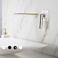 Bathroom Sink Faucet - Waterfall Painted Finishes Other Single Handle One HoleBath Taps