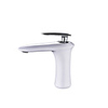 Bathroom Sink Faucet - Widespread Electroplated Centerset Single Handle One HoleBath Taps