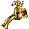 Bathroom Sink Faucet - Widespread Electroplated Other Single Handle One HoleBath Taps