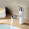 Bathroom Sink Faucet - Widespread Painted Finishes Other Single Handle One HoleBath Taps