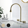 Bathroom Sink Faucet - Widespread Painted Finishes Widespread Two Handles Three HolesBath Taps