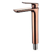 Bathroom Sink Faucet - Widespread Rose Gold Centerset Single Handle One HoleBath Taps