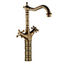 Bathroom Sink Faucet / Faucet Set - Rotatable Antique Copper / Gold / Rose Gold Other Two Handles One HoleBath Taps