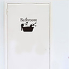 Bathroom Wall Stickers Decorative Wall Stickers,  PVC Home Decoration Wall Decal Wall Decoration / Removable