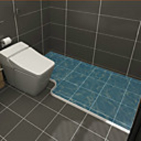 Bathroom Water Stopper Flood Barrier Rubber Dam Silicon Water Blocker Dry And Wet Separation Home Improve Dropshiping
