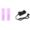 Battery Charger with 2pcs Batteries 4200 mAh 3.7 V Rechargeable Portable Fast Charging UK EU US Plug for ED Flashlight Bike Light Headlamps Outdoor Camping / Hiking Fishing Cycling / Bike