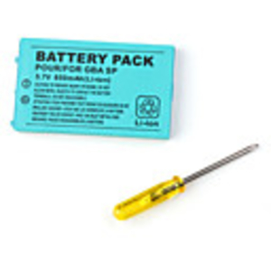 Battery Pack for Game Boy Advance SP (850mAh)