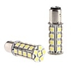 BAY15D 1157 5W 30x5050 SMD White Light LED Bulb for Car Tail/Turn Signal Lamp (12V,  2-Pack)