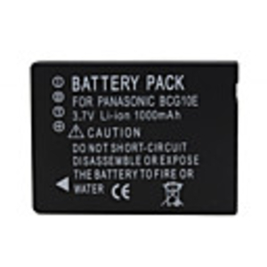BCG10E Compatible 3.7V 1000mAh Battery Pack for Panasonic DMC-ZS3 and More