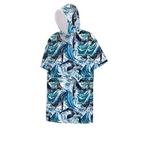 Beach Towel Travel Towel Outdoor Swimming Bath Towel,  Wearable Soft Beach Bathrobe Cloak with Hood, Kids Beach Towels miniinthebox