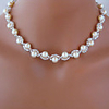 Beaded Necklace Rosary Chain Imitation Pearl White Necklace Jewelry For Wedding Party Daily Casual