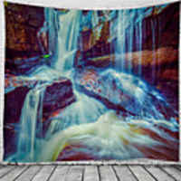 Beautiful And Spectacular Waterfall Scenery Pattern Tapestry Wall Hanging Tapestry Wall Carpet Wall Art Wall Decoration Tapestry Wall Decoration